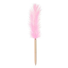 Feather Ballpoint Pens Bulk Writing Pens Style 1 Pink/Rose Gold