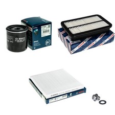BOSCH Inspektionspaket Filterset für Toyota Celica ZZT23_ 1.8 16V VT-i