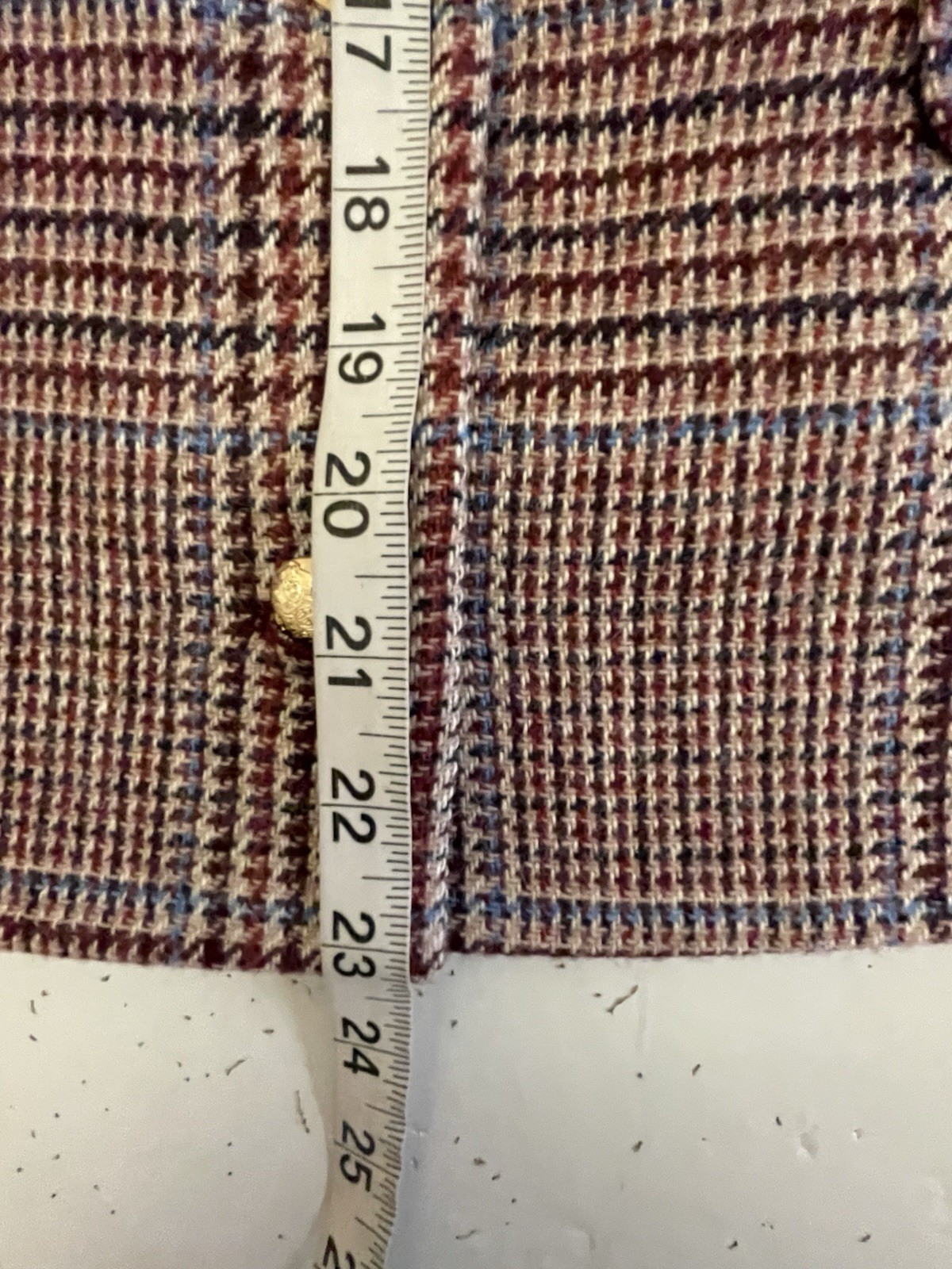 Talbots Houndstooth Blazer Jacket Plus Size 18W P… - image 19