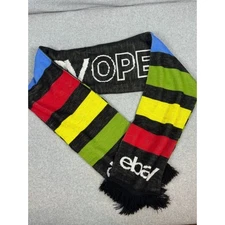 eBay Open 2023 Warm Winter Scarf Rainbow Colors Swag Merch New