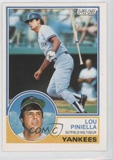 1983 O-Pee-Chee Lou Piniella #307 0j0
