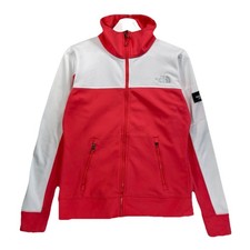 The North Face Jacket Mack Mays Womens Size M Red White Colourblock Full Zip