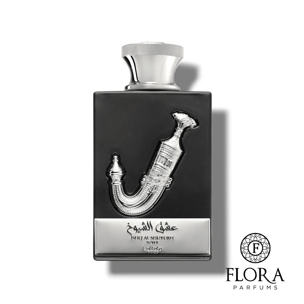 Ishq Al Shuyukh Silver Lattafa Pride élixir de prestige en flacon 100ml