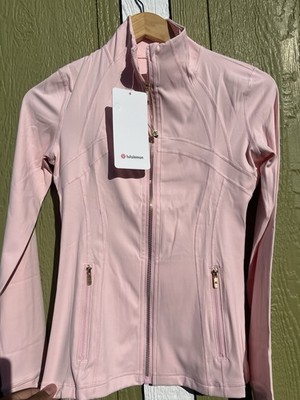 Lululemon Define Nulu Jacket Coat Pink Haze/Rose Gold Size 4 | eBay