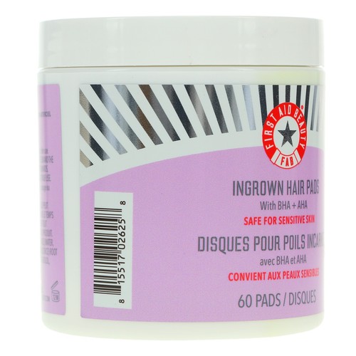 First Aid Beauty Eingewachsene Haarpads mit BHA & AHA 60 ct - Bild 8 von 8