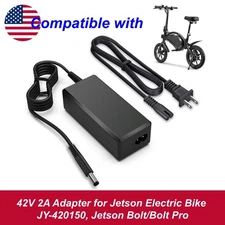 42V 2A Adapter for Jetson Electric Bike JY-420150, Jetson Bolt/Bolt Pro