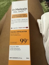 Dr. Melaxin Peel Shot Exfoliating Kojic Acid Turmeric Serum 80ml Brightening New