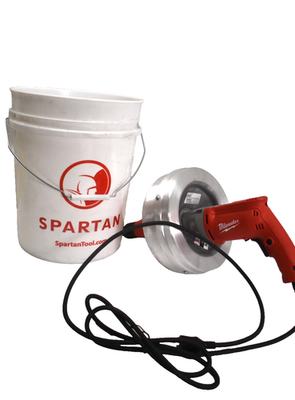 #ad Spartan Tool Model 700 Drain Cleaning Machine with 5 Gallon Bucket 02755310 $699.99