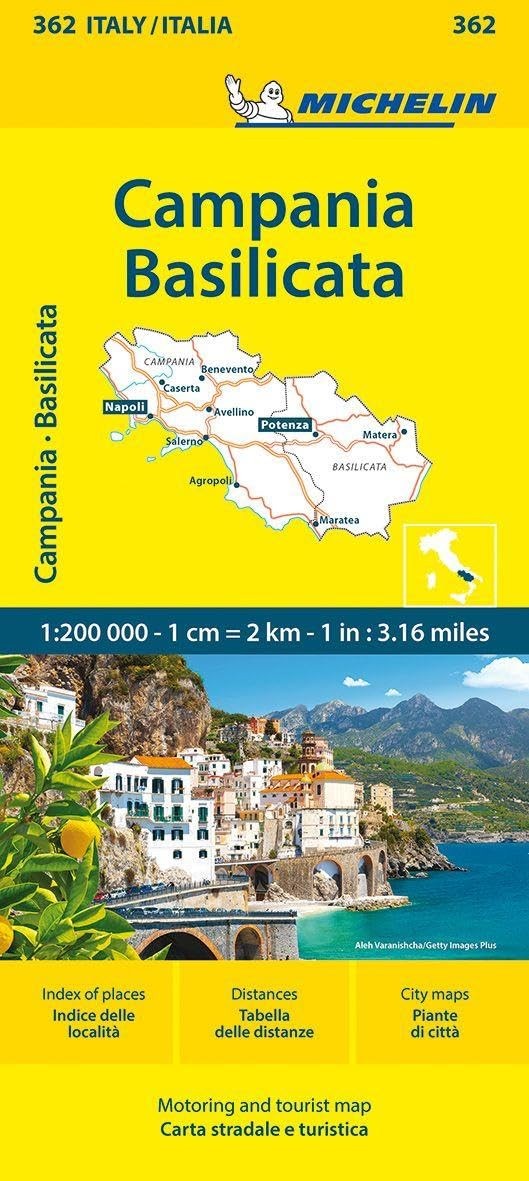 Campania - Michelin Local Map 362 by Michelin NEW - Image 6