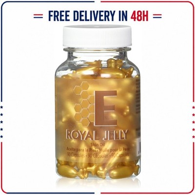 Royal Jelly Skin Oil Capsules Amazing Shine 90 Count