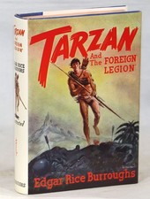 Edgar Rice Burroughs / Tarzan and The Foreign Legion 1st Edition 1947