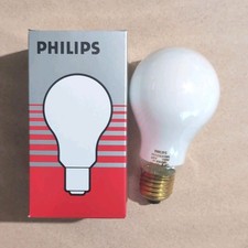 Philips Photocrescenta Enlarger Bulb PF605E 150W E27 Base Black White Film