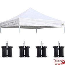 10'x10' Pop Up Canopy Replacement Canopy Tent Top Cover Instant Canopy Top Cover