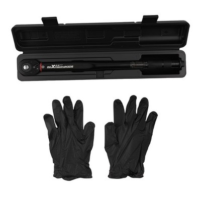 Ergonomic Torque Wrench 1/2 Drive 13.6-203.5Nm with Quick Release Socket