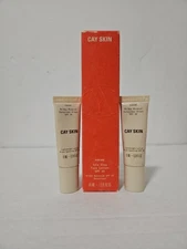 Cay Skin Suncare Protection Isle Glow Face Lotion 1.5oz SPF 45 + 2 Travel Size