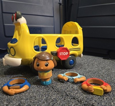 NEW! Spin Master 2010 Pop on Pals Back to School Bus