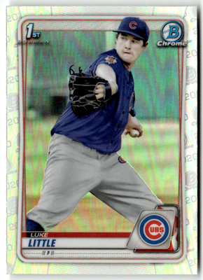 2020 Topps Bowman Chrome MLB No. BD-105 Luke Little Refractor