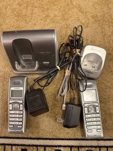 Uniden DECT2060-2 1.9 GHz Dual Handsets Single Line Cordless Phones Caller Id