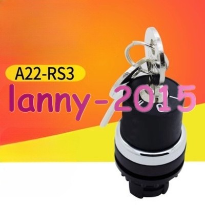 1PC new   A22-RS3 three-position key switch *cc