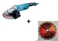 Makita GA9050R Winkelschleifer 230 Mm, 2.000 W Inkl Dia-Scheibe