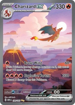 Charizard Pokémon Karte Fan Made