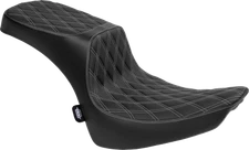 DRAG SPECIALTIES SEATS Predator III 2-Up Seat - Vinyl - Double Diamond -