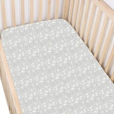 Gunamuna Unisex Baby Crib Sheets Soft Calming Colors One Size Fits Most Cribs