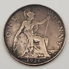 1926 George V Penny — photo from another recent sale