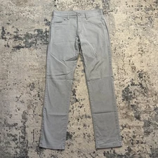 Rhone Commuter Pants Mens 30 Gray Straight Leg Stretch Chinos Casual Performance