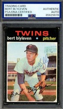 Bert Blyleven Cards, Rookie Cards and Autographed Memorabilia Guide 34