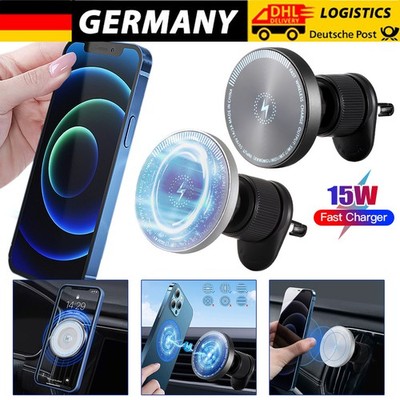 15W Auto Wireless Charger Handyhalterung Mag Safe Für iPhone 14 13 12 Pro Max