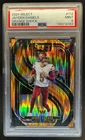 2024 Panini Select Jayden Daniels Premier RC Orange Prizm Shock #/399 PSA 9