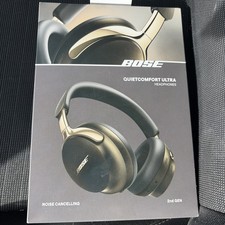 Nuevos auriculares con cancelación de ruido sobre la oreja Bose QuietComfort Ultra 2da generación negros