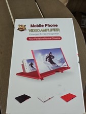 Mobile Phone Video Amplifier Enlarged Screen Magnifier 16" by 10" Screen