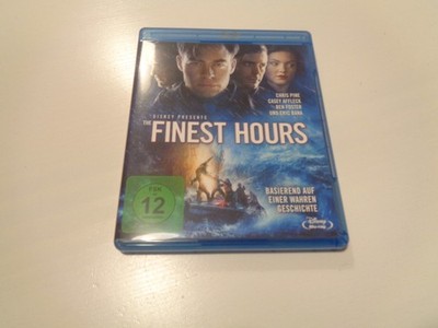 Blu-ray Action Drama THE FINEST HOURS Chris Pine Casey Affleck Ben Foster