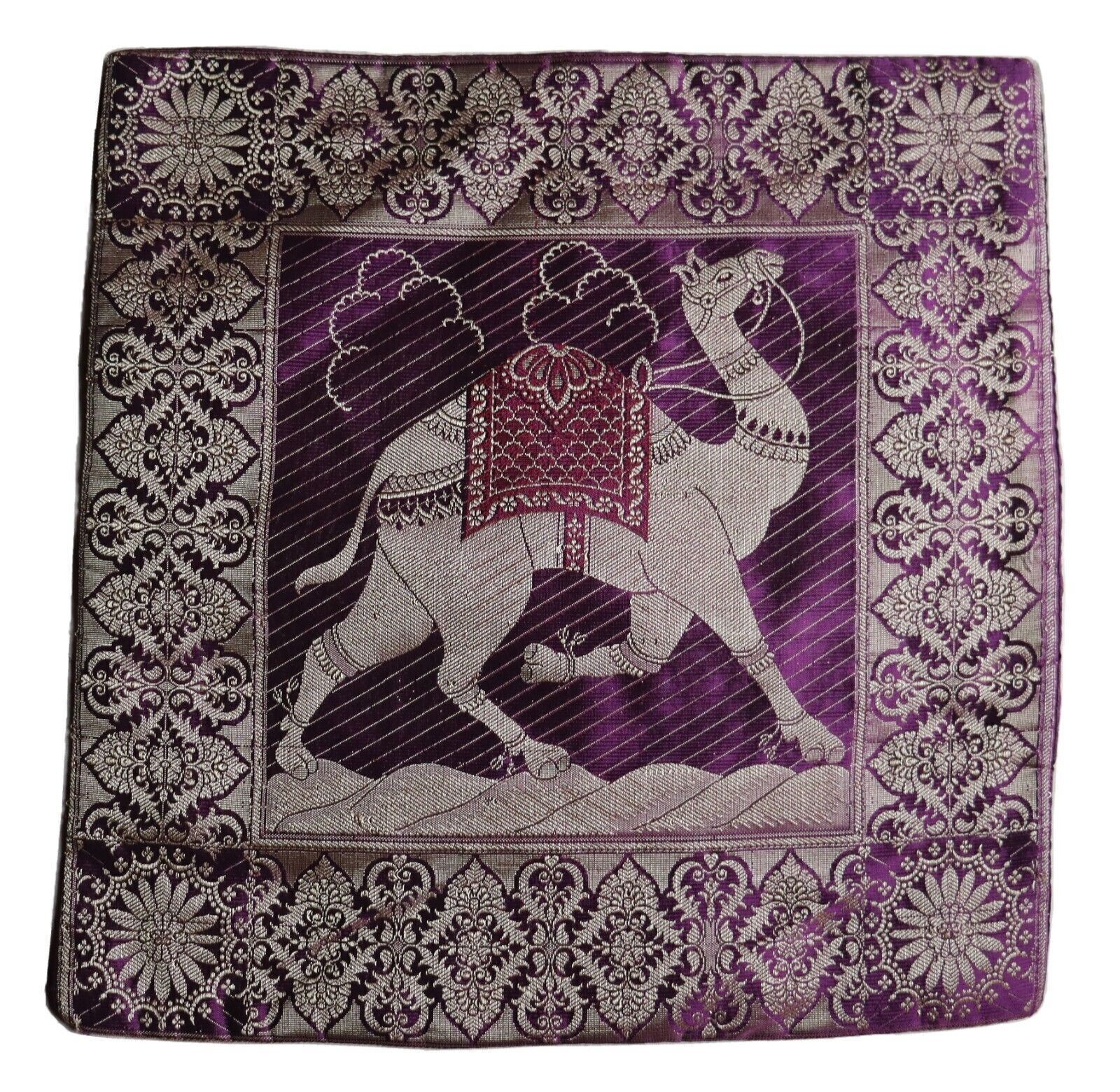 Embroidered Handmade silk Pillow Cover Home Décor Cushion Cover 5 Pcs set...