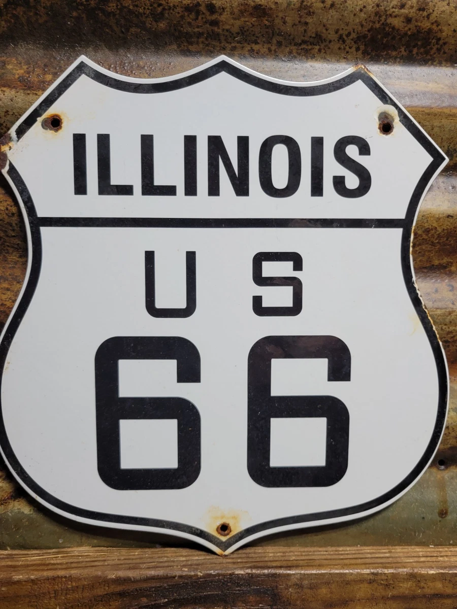 Route 66 Sign In Original Advertising Signs (1930-1969) for sale