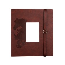 Photo Album Large Self Adhesive Scrapbook Essenza di Gala Eco Leather 400 Photos