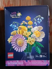 LEGO Botanicals Petite Sunny Bouquet Flower Building Set 10347 Sealed 