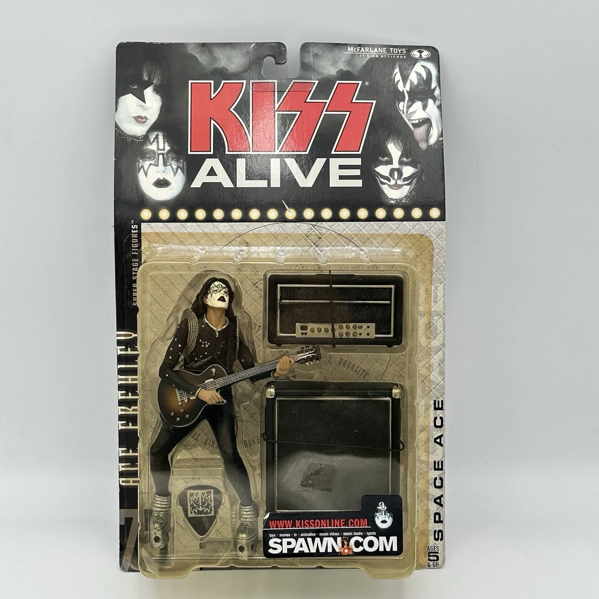 KISS ALIVE フィギュア4体セット McFarlane Toys KISS ALIVE Deluxe Boxed Set Action Figures 2002 No