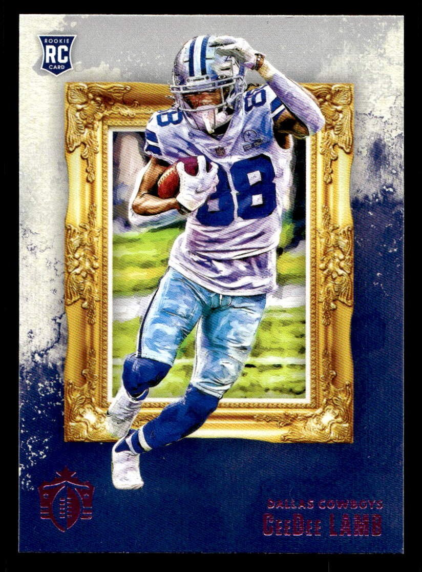2020 Panini Chronicles Gridiron Kings Pink #GK-14 CeeDee Lamb Cowboys RC MINT