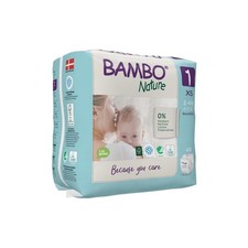 Bambo Nature Eco-Nappy Size 1 - 22 Nappies 0.44 per nappy