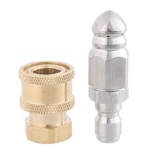 Pressure Washer Adapter Set Stainless Steel Quick Connector Pressure Coupler