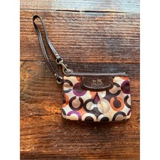 Vintage Y2K Coach Signature "C" Wristlet