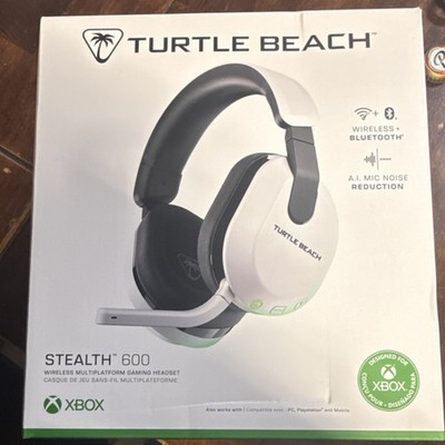 Turtle Beach Stealth 600 Wireless Bluetooth Gaming Headset Xbox A.I. Mic Noise
