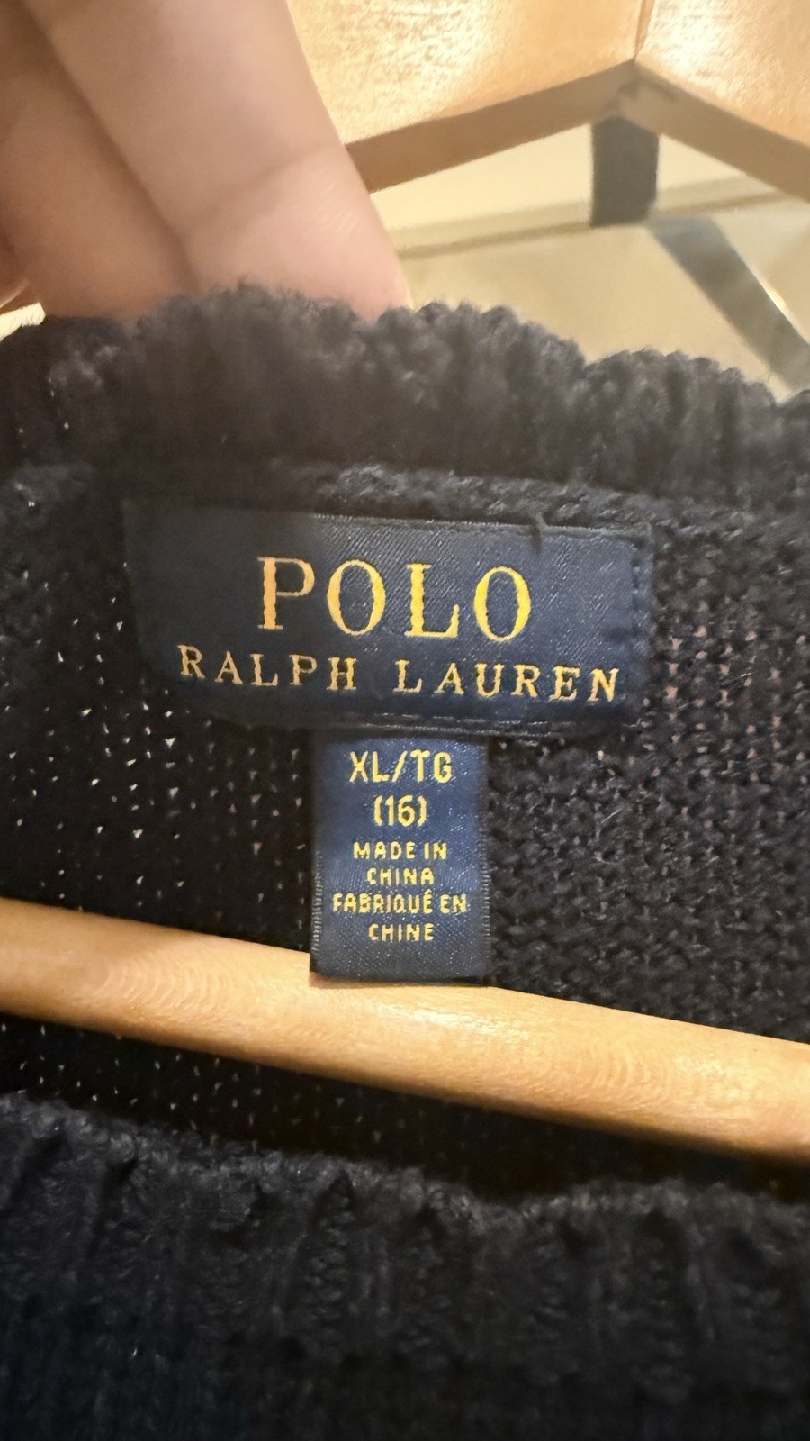 Polo Ralph Lauren Teddy Bear Jumper Limited Edition Size Medium Rare Vintage 90s image 7