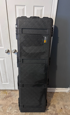 #ad 🔥Never Used💎 Pelican 1770 Protector Case 57.42 x 18.48 x 10.5quot; Black No Foam $400.00