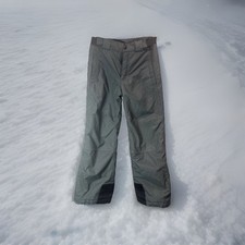 Columbia Waterproof Gray Insulated Ski Snow Pants YOUTH Medium 10/12