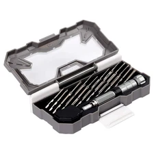 Electronics Screwdriver Set with Telescopic Aluminum Handle and 23 Alloy S2 S...