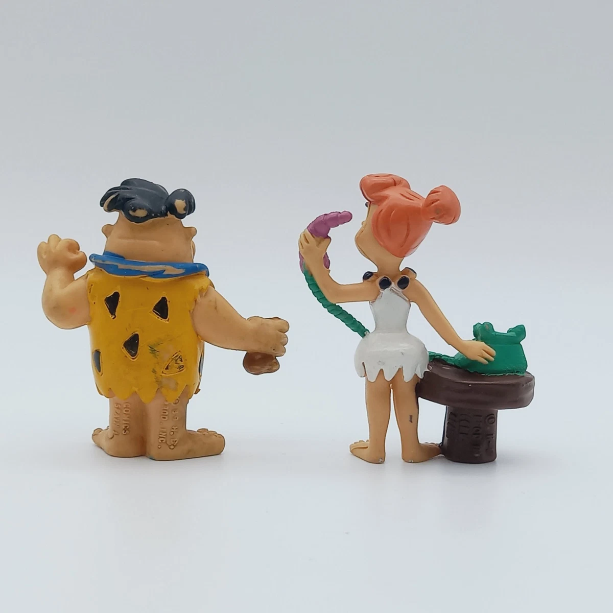 Lot PVC Figures The Flintstones COMICS SPAIN genuine official 80s picapipiedra